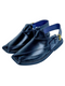 Urban Khel Black Charsadda Chappal - Handcrafted Leather