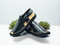 Urban Khel Black Kaptaan Chappal - Premium Handcrafted Leather